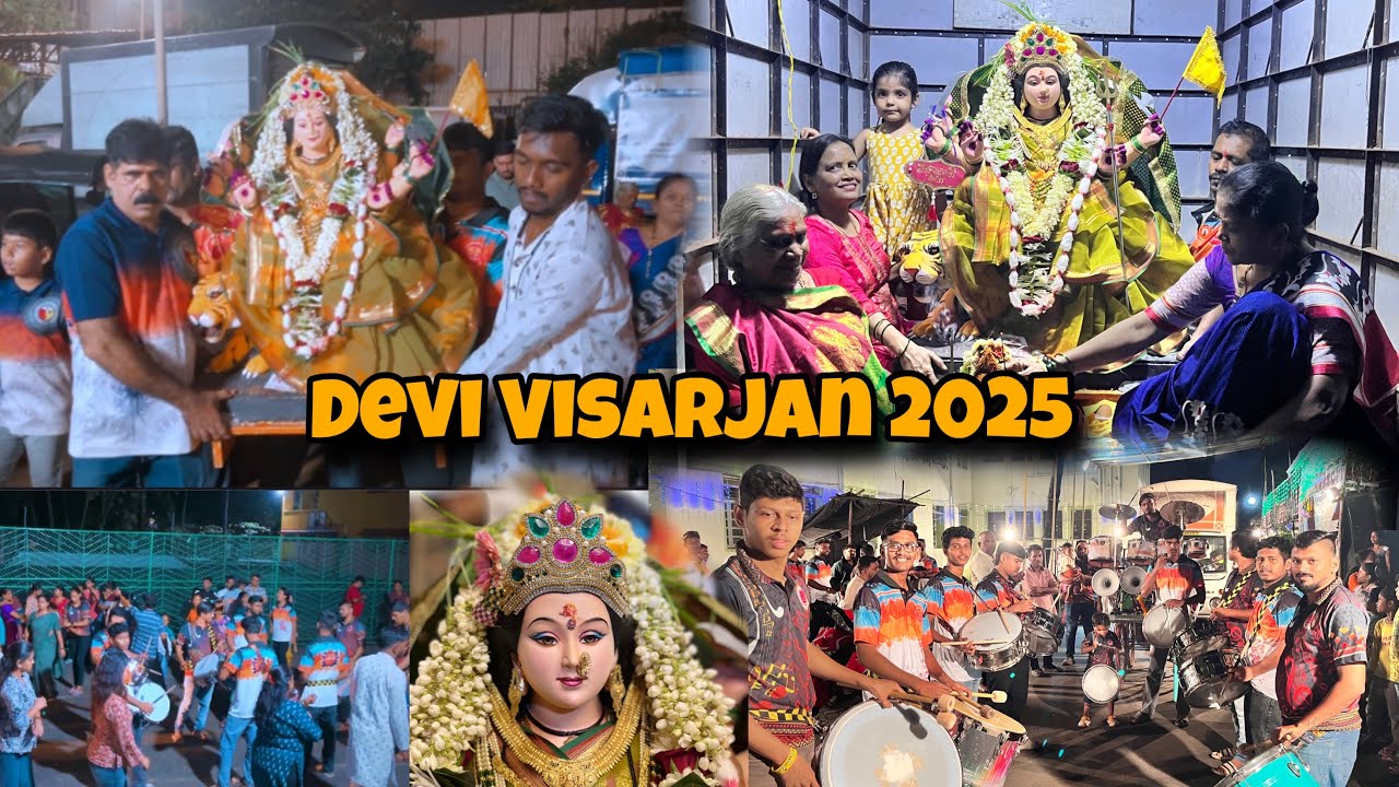 Devi Visarjan 2025 | HS MUSCIAN | BANJO | HANSRAJHANS NAVRATRI UTSAV | Aayush Dalvi