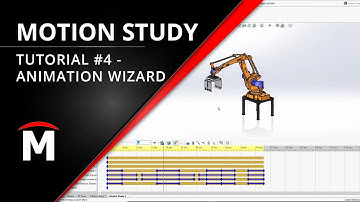 SOLIDWORKS Motion Tutorial Series #4 - Animation Wizard