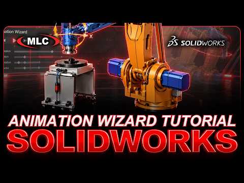 SOLIDWORKS Motion Tutorial Series #4 | Animation Wizard
