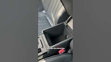 Check to see if your car has a hidden mini-fridge #car #automobile #funny