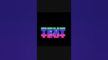 Echo Text animation effect in vn Video Editor. #shorts#youtubeshorts