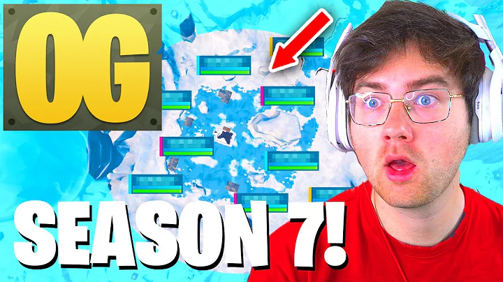 I Hosted an OG Season 7 Tournament in Fortnite! (Best Season Ever)