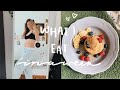 what i eat in a week at home (vegan) 🍋 pizza, pasta   pancakes!