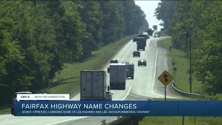 Virginia county votes to remove Lee, Jackson highway names