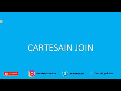 SQL CARTESIAN / CROSS JOIN | TAMIL | DEVELOPER