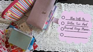 Plan With Me - Dollar Tree Haul - Personal Rings Planner