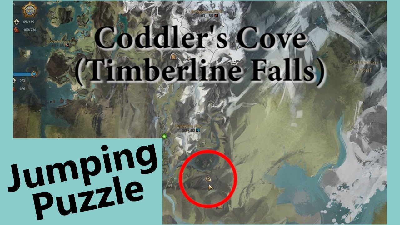 Coddler's Cove Jumping Puzzle Timberline Falls Guild Wars 2 YouTube