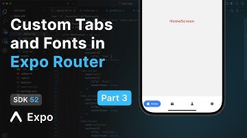 How to Customize Tab Bar Icons and Fonts in React Native