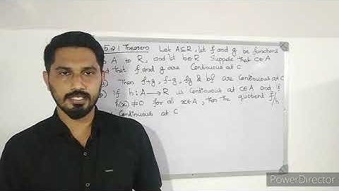 Real analysis|Combinations of continuous function|final year BSc Mathematics|Continuous functions