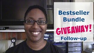 IMPORTANT FOLLOW-UP: 2016 Bestsellers Bundle Giveaway [CLOSED]