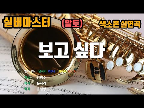 [은성 반주기] 보고싶다 - 김범수 노래/ MR / 가사 / 반주