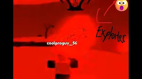 I found 2 exploiters?(not sure) KILLSTREAK ONLY MODE
