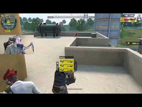 Using the New M Minigun in ROS! (Rules of Survival) Using the New M Minigun in ROS! (Rules of Survival)