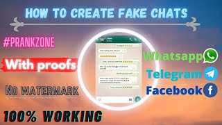 How to Create Fake Chat for Fb/Insta/Telegram screenshot 5