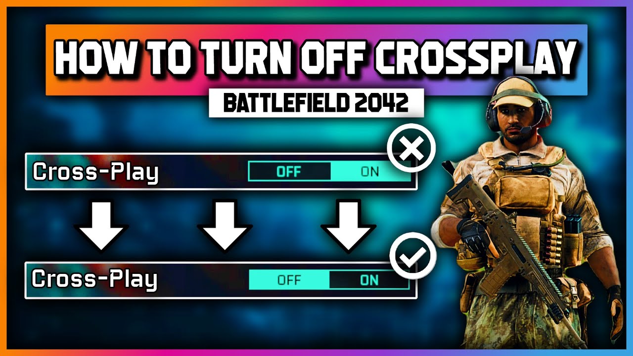 How to TURN OFF Crossplay in Battlefield 2042 (BEST SETTINGS