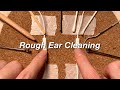 ASMR Rough Ear Cleaning with Earphone Mic / 1 Hour for Sleep (No Talking)