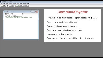 Command Basics in LIMDEP and NLOGIT