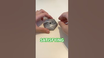 I 3D printed a satisfying hexagon fidget keychain #3dprinting #fidget #keychain