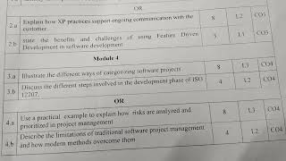 5th sem vtu SEPM (BCS501) IA TEST-2 question paper 2025-26