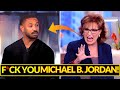 Michael B  Jordan vs Joy Behar Tension Explodes LIVE on The View 😱🔥