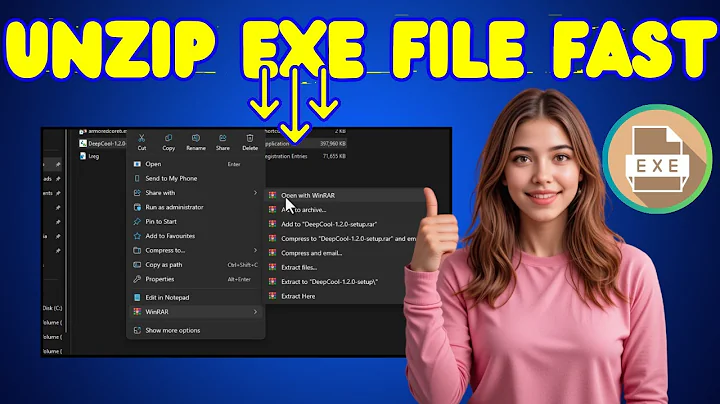 How To Unzip An Exe File | Extract Contents Safely (2025)