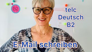 B2 | telc EMail schreiben | Bitte um Informationen | Party | Deutsch lernen