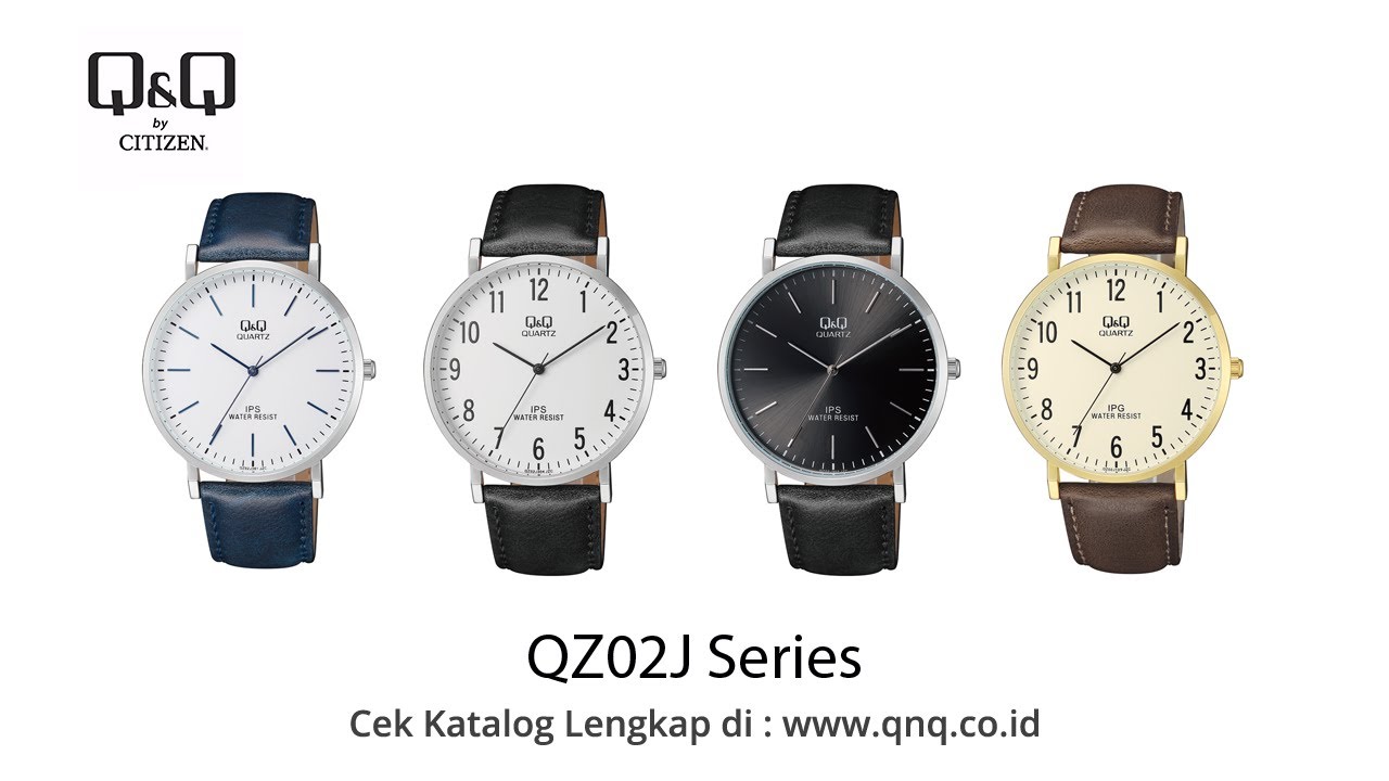 Q&Q Men's Fashion QZ02J Review & Setting Jam Tangan Pria Analog (Q&Q