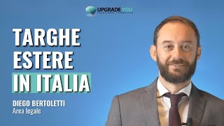 Tutto quello che devi sapere sulle targhe estere in Italia