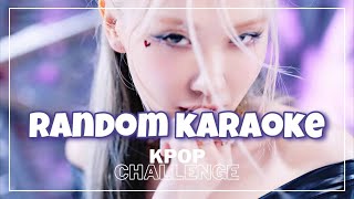 [K-Pop Challenge] K-Pop Random Karaoke 2022 (With Lyrics)