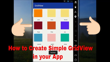 How to Create GridView for Your App in Android Studio