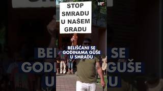 Belišćani se guše u smradu iz pogona za preradu mulja