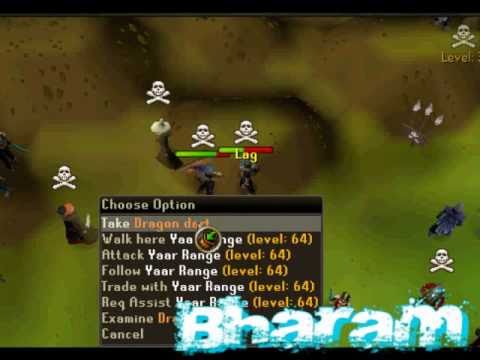 Runescape - Bharam Wilderness Pk Vid 2,  Range/Gmaul/Dragon Bolt E ...
