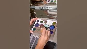 Pulling apart my $125 palette #makeuptutorial #eyeliner #beautyhacks #makeup #beauty