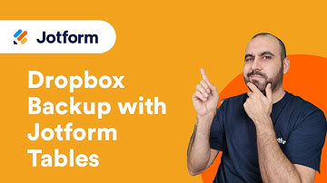 How to Back Up Form Submissions to Dropbox With Jotform Tables