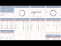 Budget Planner Excel &amp; Google Sheets, Monthly Budget Spreadsheet, Personal Finance Tracker
