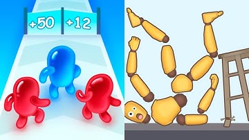 Join Blob Clash 3D vs Kick & Break The Ragdoll Walkthrough Max Gameplay BMG110