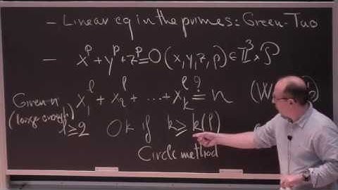 Philippe Michel, Introductory talk on Analytic Number Theory