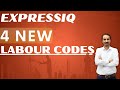 ExpressIQ: Four New Labour Laws #mpscenglish #currentaffairs #newlabourlaws