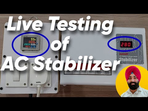 ვიდეო: როგორ მუშაობს სტაბილიზატორი AC-ზე?