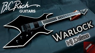 B.C. Rich Warlock NJ Deluxe 2009 Onyx Neck Thru Floyd Rose | Reverb B.C. Rich Warlock NJ Deluxe 2009 Onyx Neck Thru Floyd Rose | Reverb