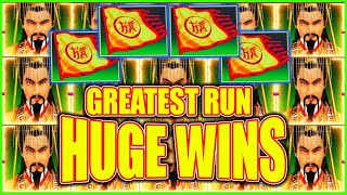 OMG HUGE WINS The Craziest Run on High Limit Golden Century Dragon Link Slot