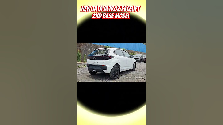 New Tata Altroz Facelift 2nd Base Variant #shorts #ytshorts #trending #instagram #reels #tatacars