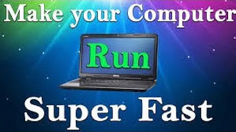How to make your pc/laptop run faster (3 simple steps)