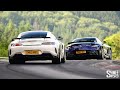 BATTLE OF MY AMGs! GT R Pro vs SLS Black Series