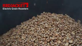 ROASTING \& ROLLING FULL-FAT SOYBEANS - RedJacket Electric Grain Roasters