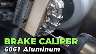 Brake Caliper Machined on a Desktop 5‑axis | Xmachine CNC Machine