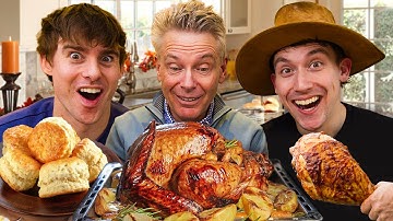 British Grandad tries Southern Thanksgiving!