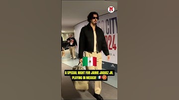 Jaime Jaquez Jr. set for a huge night playing in front of his fans in Mexico! 🇲🇽🏀 #NBA #MiamiHeat