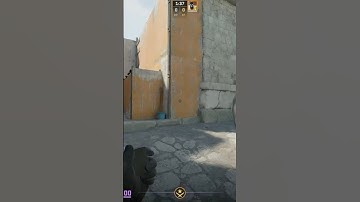 Molotov LONG From RAMP On Ancient In CS2 #cs2 #shorts