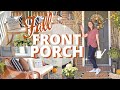 FALL FRONT PORCH MAKEOVER 2021 |  FALL PORCH CLEAN + DECORATE WITH ME | FALL PORCH DECOR IDEAS
